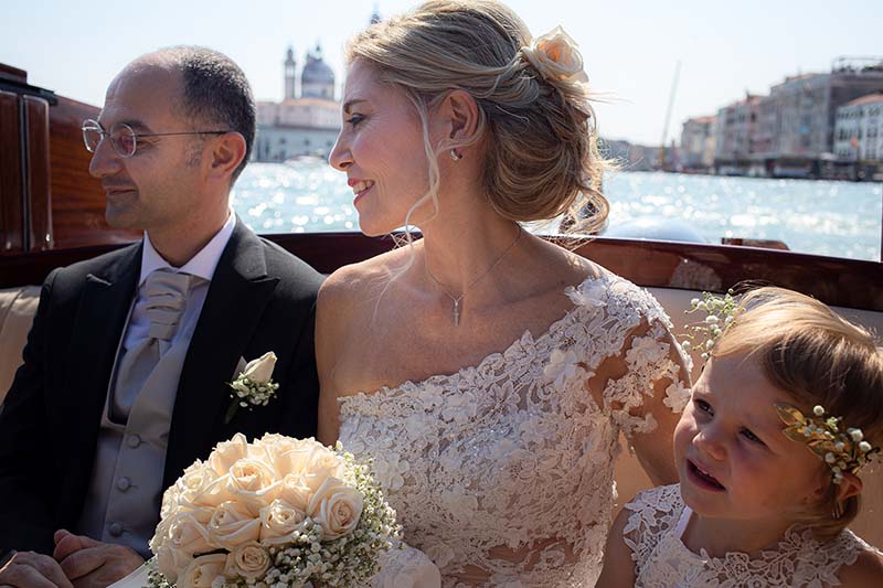 Sposi sul Canal Grande